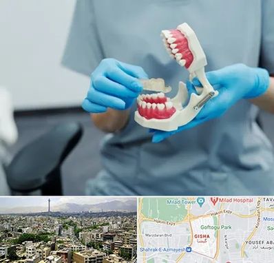 دندانپزشک خانم در گیشا 