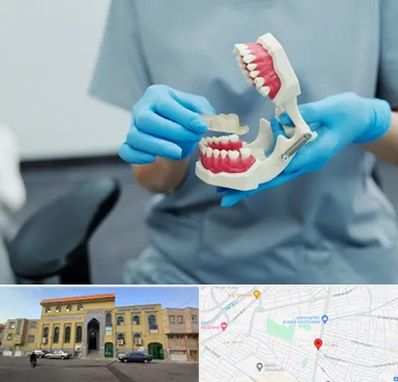 دندانپزشک خانم در زنبیل آباد قم