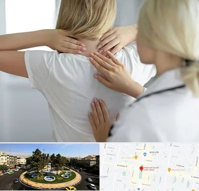 فیزیوتراپیست خانم در هفت حوض 