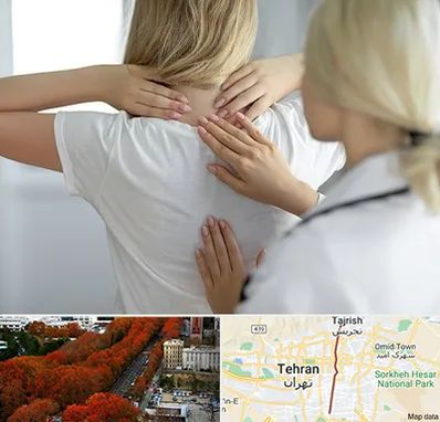 فیزیوتراپیست خانم در ولیعصر 