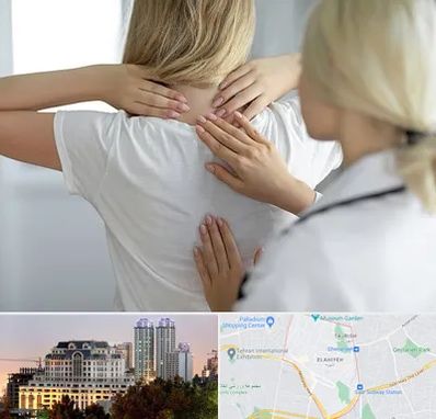 فیزیوتراپیست خانم در فرشته 