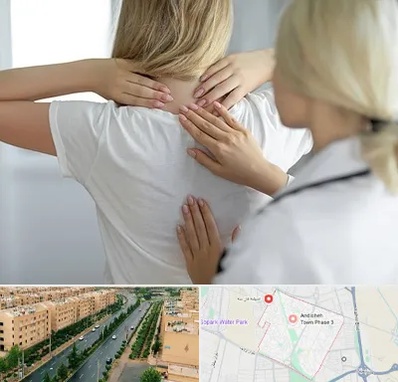 فیزیوتراپیست خانم در فاز سه اندیشه