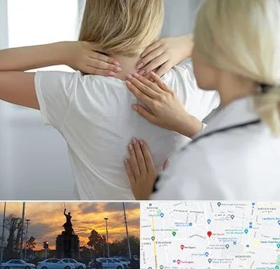 فیزیوتراپیست خانم در میدان حر 