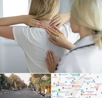 فیزیوتراپیست خانم در شریعتی 