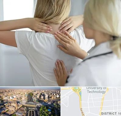 فیزیوتراپیست خانم در استاد معین 