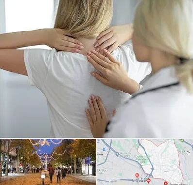 فیزیوتراپیست خانم در ولیعصر ارومیه