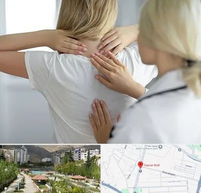 فیزیوتراپیست خانم در بلوار تعاون