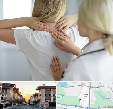 فیزیوتراپیست خانم در کوهک