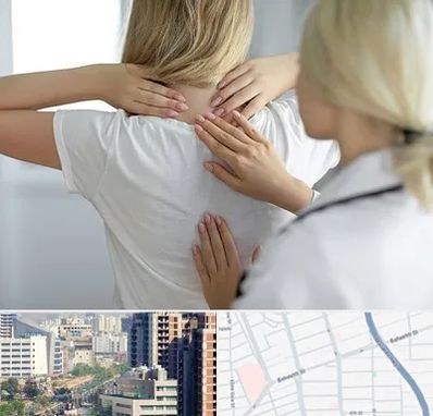 فیزیوتراپیست خانم در خیابان بهشتی