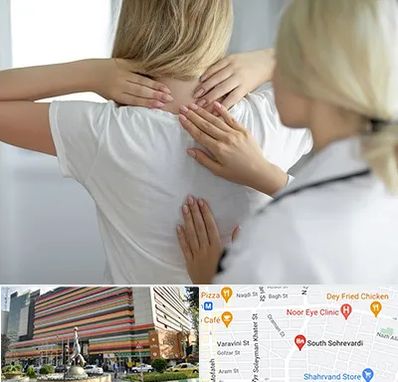 فیزیوتراپیست خانم در سهروردی 