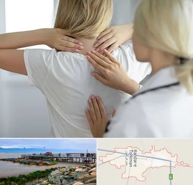 فیزیوتراپیست خانم در بندر ترکمن