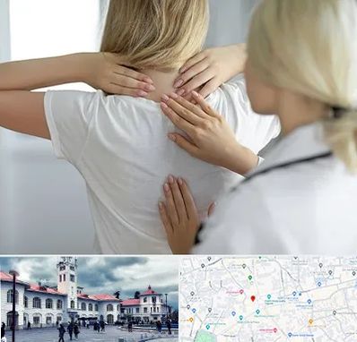 فیزیوتراپیست خانم در میدان شهرداری رشت 