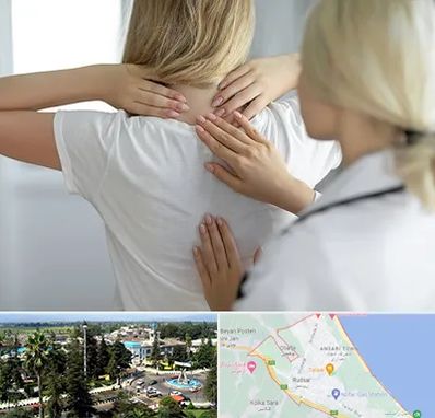 فیزیوتراپیست خانم در رودسر