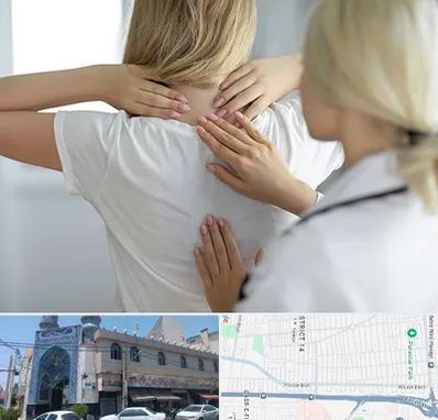فیزیوتراپیست خانم در بلوار ابوذر