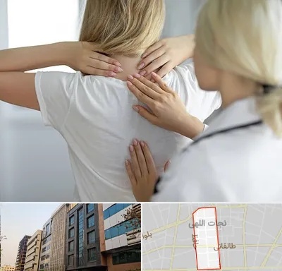 فیزیوتراپیست خانم در نجات اللهی