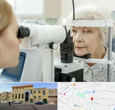 چشم پزشک خانم در زنبیل آباد قم