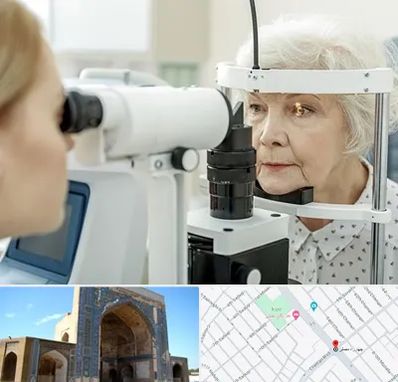 چشم پزشک خانم در مصلی مشهد