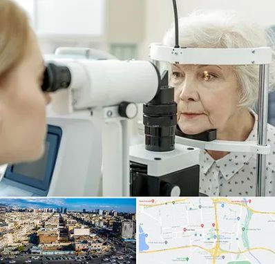 چشم پزشک خانم در شهرک راه آهن 