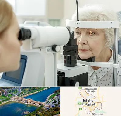 چشم پزشک خانم در اصفهان