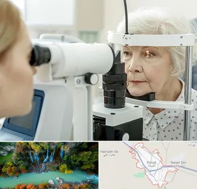 چشم پزشک خانم در دورود