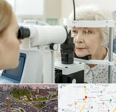 چشم پزشک خانم در سبلان 