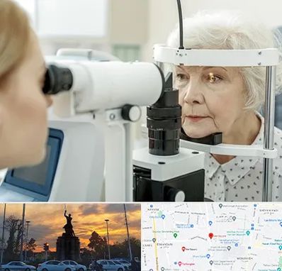 چشم پزشک خانم در میدان حر 