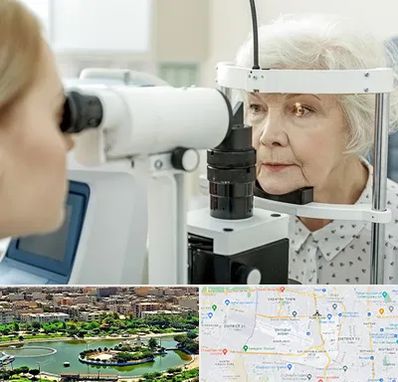 چشم پزشک خانم در منطقه 9 تهران 