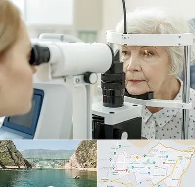 چشم پزشک خانم در ایلام