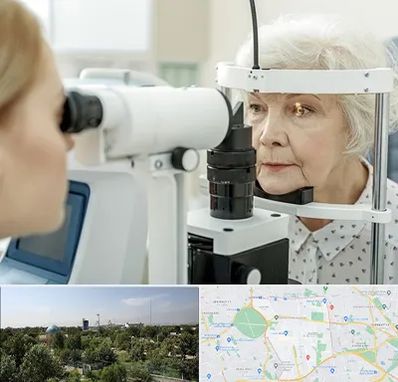 چشم پزشک خانم در منطقه 16 تهران 