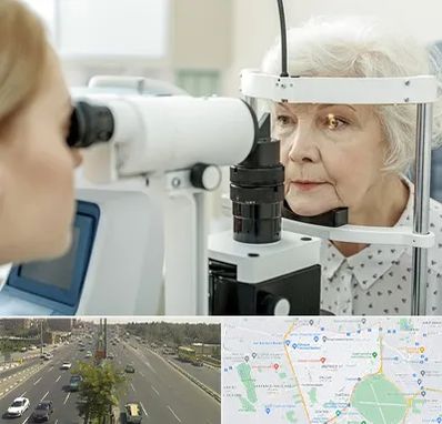 چشم پزشک خانم در منطقه 17 تهران 