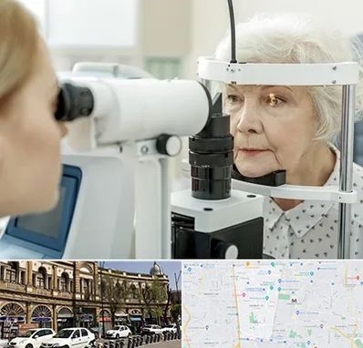 چشم پزشک خانم در منطقه 11 تهران 