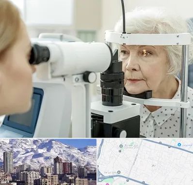 چشم پزشک خانم در ازگل