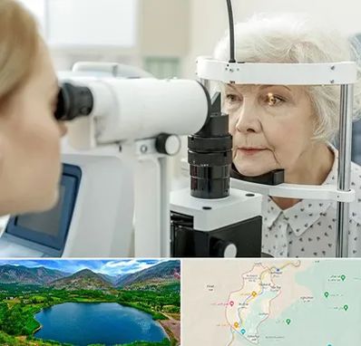 چشم پزشک خانم در رودبار