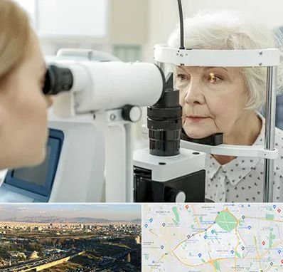 چشم پزشک خانم در منطقه 19 تهران 