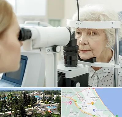 چشم پزشک خانم در رودسر