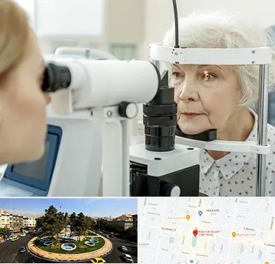 چشم پزشک خانم در هفت حوض 