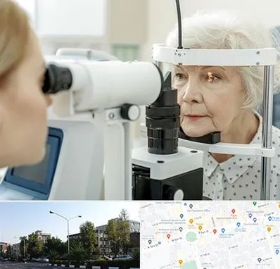 چشم پزشک خانم در میدان کاج 