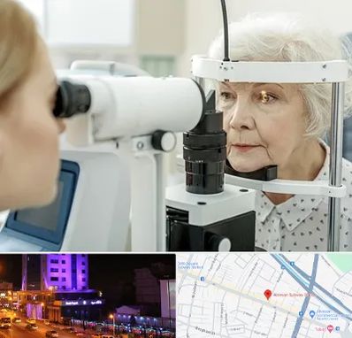 چشم پزشک خانم در آبرسان تبریز