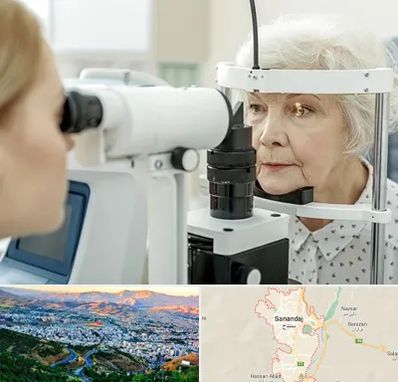 چشم پزشک خانم در سنندج