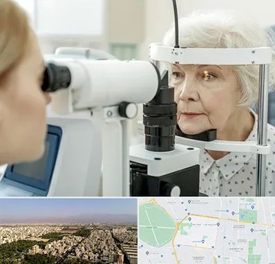 چشم پزشک خانم در نازی آباد 