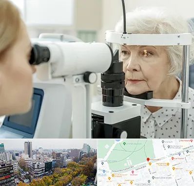 چشم پزشک خانم در بلوار کشاورز 