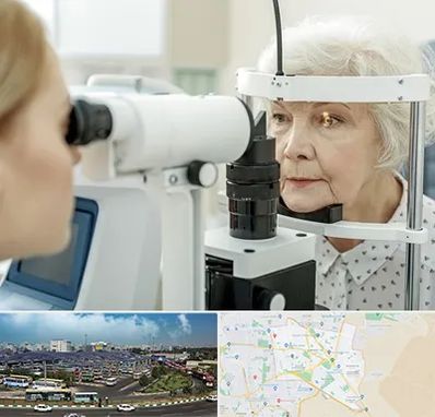 چشم پزشک خانم در منطقه 15 تهران 