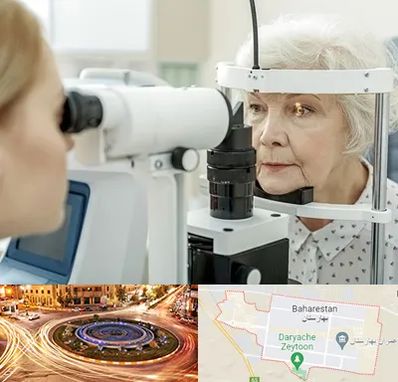 چشم پزشک خانم در بهارستان