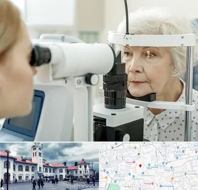 چشم پزشک خانم در میدان شهرداری رشت 