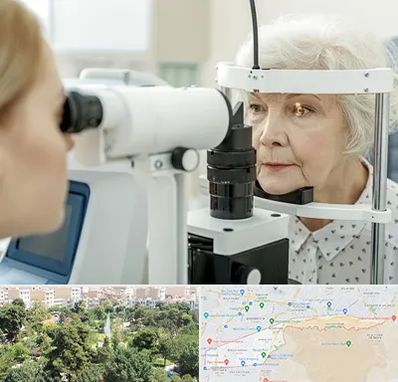 چشم پزشک خانم در منطقه 13 تهران 