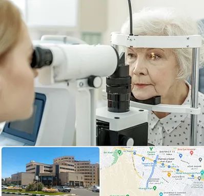 چشم پزشک خانم در صیاد شیرازی مشهد 