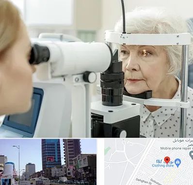 چشم پزشک خانم در چهارراه طالقانی کرج 
