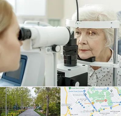 چشم پزشک خانم در قدوسی غربی شیراز 