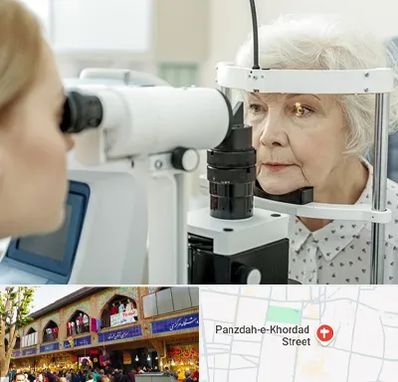 چشم پزشک خانم در 15 خرداد