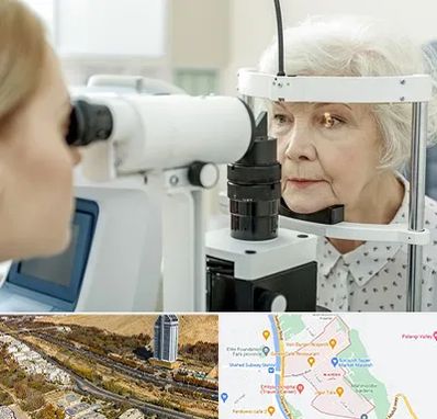 چشم پزشک خانم در خیابان نیایش شیراز 